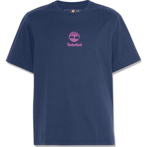 TIMBERLAND Shirt  navy / neonlila