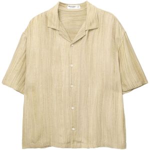 Pull&Bear Overhemd  beige / chamois / kaki