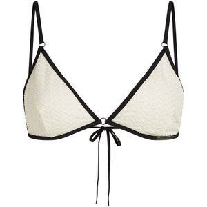Karl Lagerfeld Bikinitop  crème / zwart