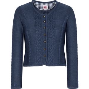 SPIETH & WENSKY - Bonn - Gebreid Vest - Duifblauw