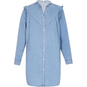 IZIA Blousejurk  lichtblauw