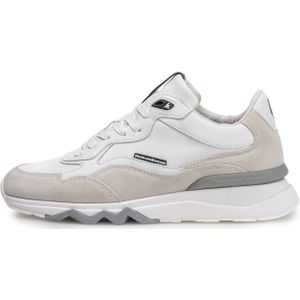 Floris van Bommel Sneakers laag 'De Zager 10'  grijs / greige / offwhite