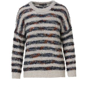 KOROSHI Trui  zwart / offwhite