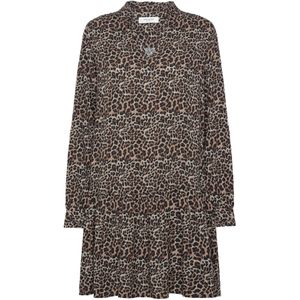 rosemunde Blousejurk 'RWElif'  beige / bruin / zwart