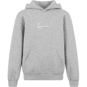 Karl Kani - Essential - Sweatshirt - Grijs/Wit - Capuchon