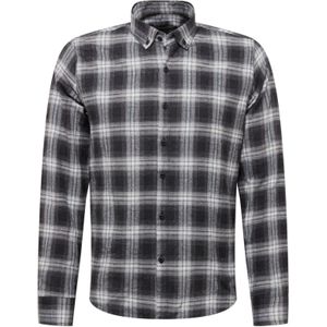 Trendyol Overhemd  grafiet / wit
