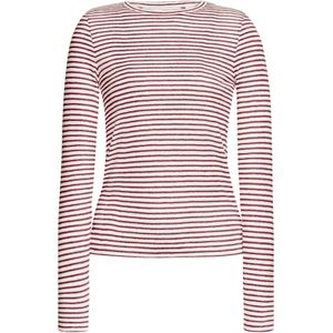 Rich & Royal Shirt  crème / bordeaux