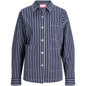 JJXX Blouse 'JXLULA'  blauw / wit