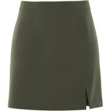 PIECES Rok 'PCBOZZY'  olijfgroen