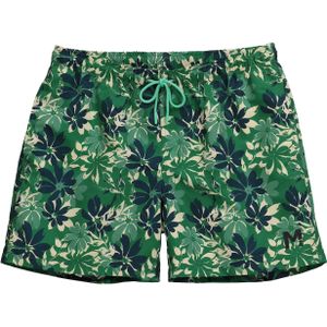 Men Plus Zwemshorts  beige / navy / groen