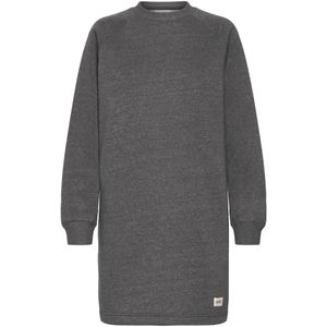 Oxmo Jurk ' OXKAREN '  donkergrijs