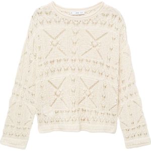 MANGO Trui 'Joana'  offwhite
