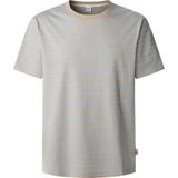 Katoenen T-shirt - Beige - Korte Mouwen - PEPEJEANS Logo