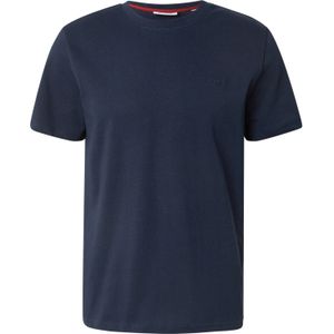 MUSTANG - Austin - Shirt - Navy - Kwartmouw - Normale Pasvorm