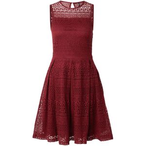 ONLY Cocktailjurk 'ONLFILICIA'  wijnrood