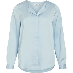 VILA Blouse 'VIELLETTE'  lichtblauw