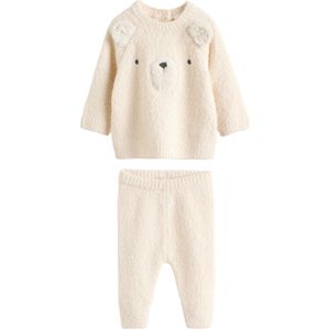 Next Set  crème / bruin