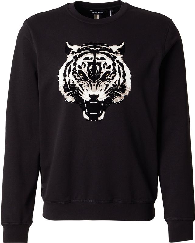 ANTONY MORATO Sweatshirt  beige / zwart / wit