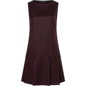 Ana Alcazar Jurk 'Adeba'  goud / bordeaux