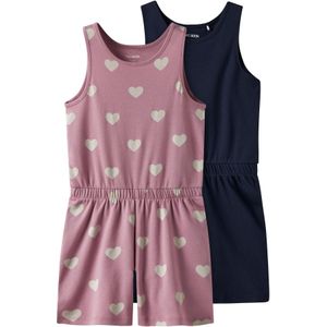 TWO SOON Overall  crème / navy / rosa