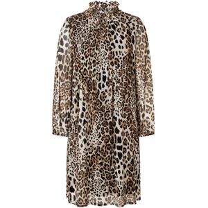 Ana Alcazar Jurk 'Suna'  beige / zwart