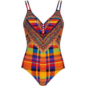 SUNFLAIR Badpak  blauw / mintgroen / oranje / rood