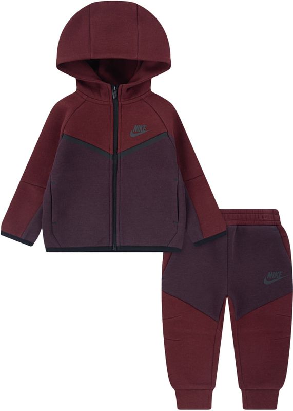 Nike - Tech Colorblock - Trainingspakken - Rood