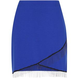 faina Rok 'Fashion Look'  blauw / zwart
