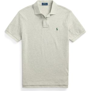Shirt - Mélange - Katoen - Kwartmouw - Slanke Pasvorm