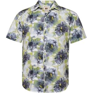 Campus Sutra Overhemd  ecru / geel / donkergrijs / lichtgroen