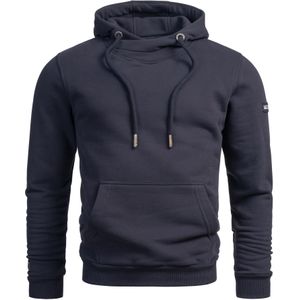 Alessandro Salvarini Sweatshirt 'Calgarii'  navy / wit