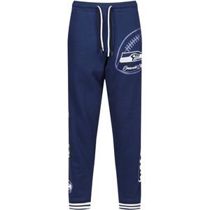 Recovered Sportbroek 'NFL Seahawks Emerald City'  navy / royal blue/koningsblauw / wit