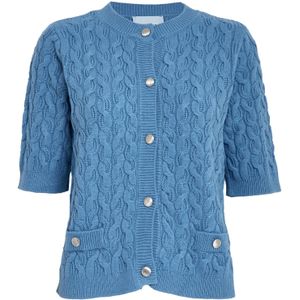 minus Gebreid vest 'Filucca'  blauw