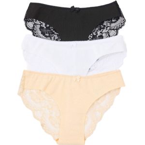 Trendyol Slip  chamois / zwart / wit