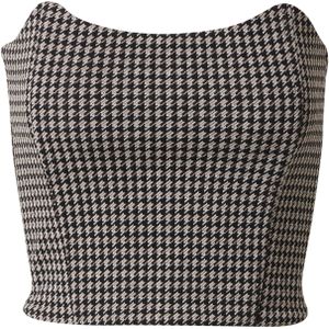 RÆRE by Lorena Rae Top 'Edna'  zwart / wit