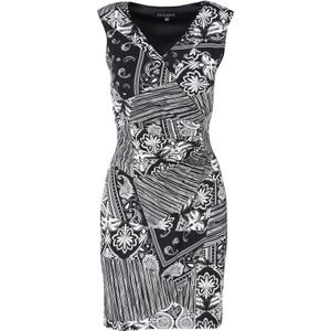 KOROSHI Zomerjurk  zwart / wit