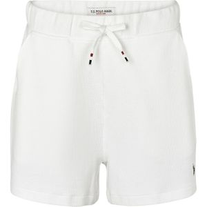 U.S. POLO ASSN. Broek 'Frig'  zwart / wit