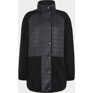 Didriksons - Hazel - Dameswinterjas - Zwart - Gewatteerde Kraag - 100 g/m² Vulling