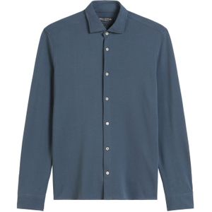 Marc O'Polo Overhemd  donkerblauw
