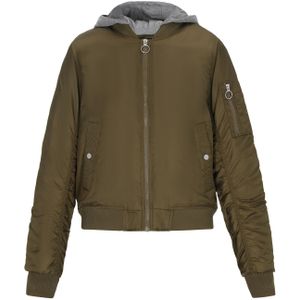 myMo ROCKS Tussenjas  grijs / olijfgroen