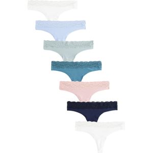 Next String  beige / marine / lichtblauw / pastelgroen / rosa / wit