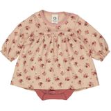 Müsli by GREEN COTTON - Rompertje - Beige - Kissing Buttons - Bloemenprint