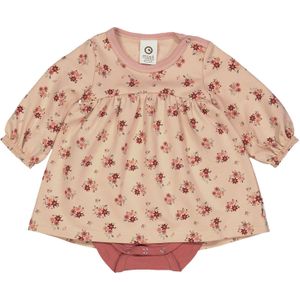 Müsli by GREEN COTTON - Rompertje - Beige - Kissing Buttons - Bloemenprint