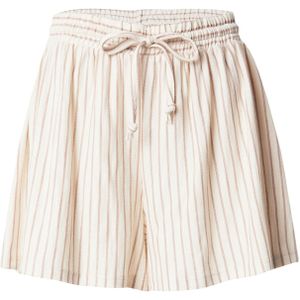 ABOUT YOU Broek 'Lina'  bruin / wit