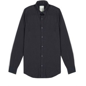 Lyle & Scott Overhemd  donkerblauw