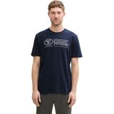 Tom Tailor - T-shirt - Wit - 2-delig - Met Logoprint