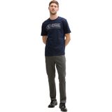 Tom Tailor - T-shirt - Wit - 2-delig - Met Logoprint