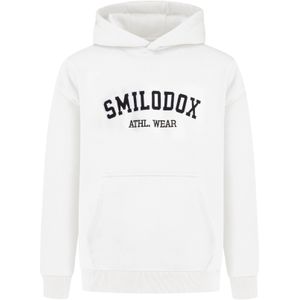 Smilodox Sweatshirt 'Kayson'  crème / zwart