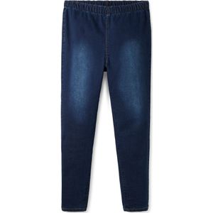 SHEEGO - Jeggings - Blauw - Denim - Skinny Pasvorm - Mid Waist