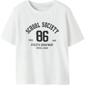 T-shirt - Regular Fit - Korte Mouwen - Ronde Hals - Rubberprint